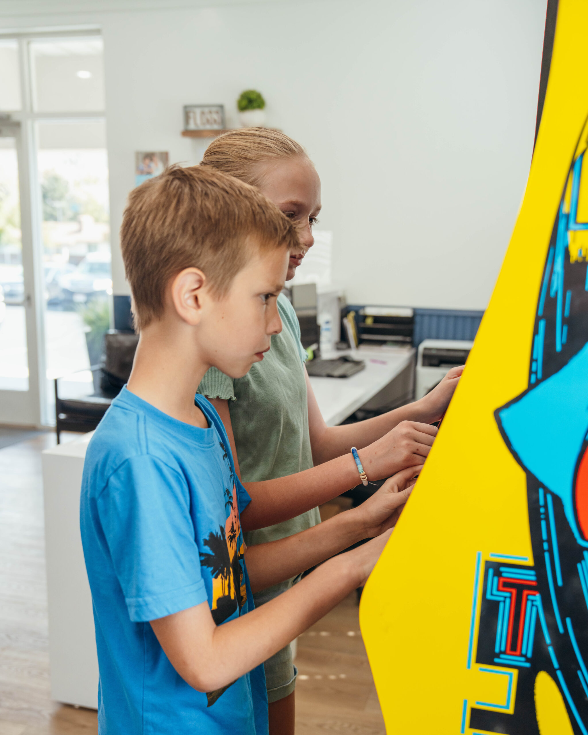 Kids at Prince Orthodontics after orthodontic treatment near American Fork