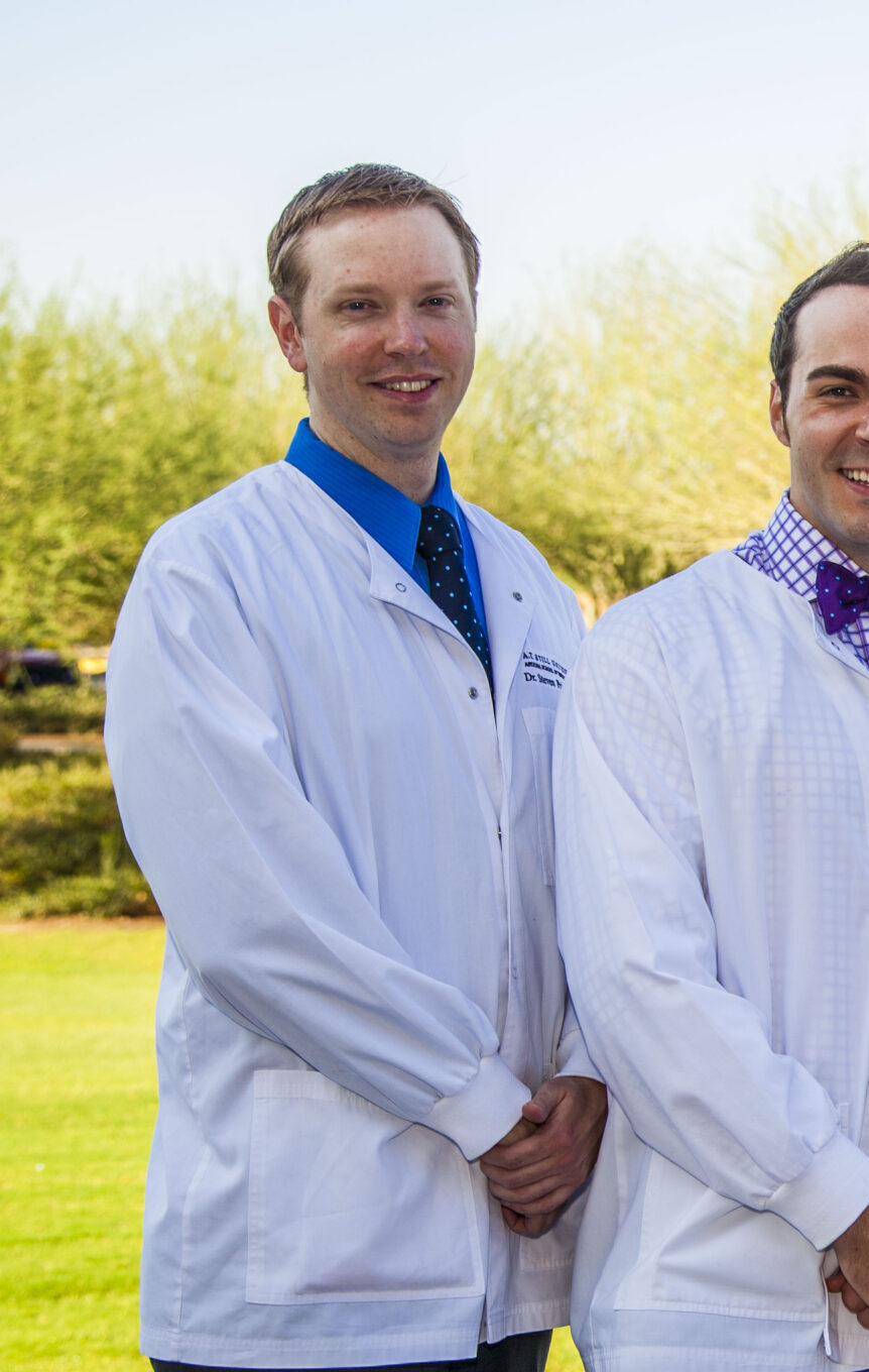 American Fork Orthodontist at his graduation ceremony